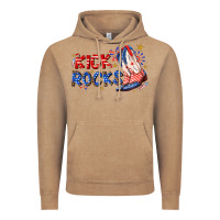 Vintage Coffee kick rocks cowboy boots fourth of july Vintage Hoodie - texasbilliewilder
