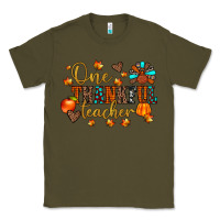 Army Green one thankful teacher Classic Tee - JahusDesignShop