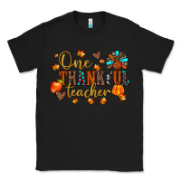 Black one thankful teacher Classic Tee - JahusDesignShop
