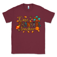 Burgundy one thankful teacher Classic Tee - JahusDesignShop
