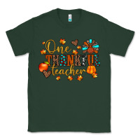Sports Green one thankful teacher Classic Tee - JahusDesignShop
