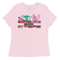 Bubblegum Pink nurse custom name Ladies Tee - AdoDesignShop