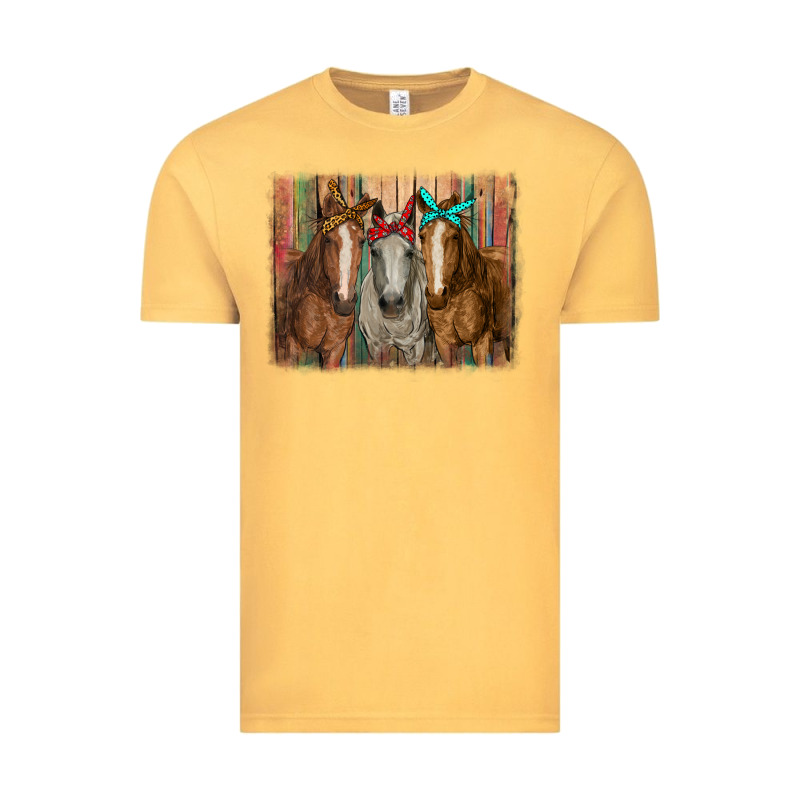 Horses With Bandanas Vintage Tee by RanaPortraitStore | Teevron