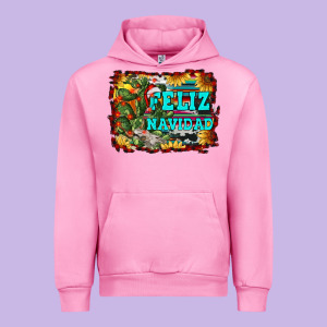 Feliz Navidad Urban Hoodie Designed By Ranaportraitstore