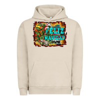 Pigment French Oak feliz navidad Urban Hoodie - RanaPortraitStore