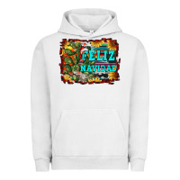 Pigment Lunar Rock feliz navidad Urban Hoodie - RanaPortraitStore