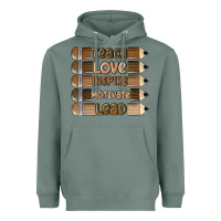 Sage teach love inspire Heavyweight Hoodie - MaliasSmallBusiness