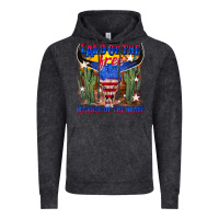 Vintage Black land of the free because of the brave Vintage Hoodie - texasbilliewilder
