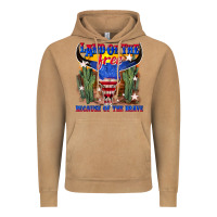 Vintage Camel land of the free because of the brave Vintage Hoodie - texasbilliewilder