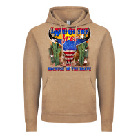 Vintage Coffee land of the free because of the brave Vintage Hoodie - texasbilliewilder