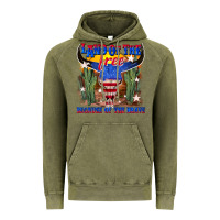 Vintage Olive land of the free because of the brave Vintage Hoodie - texasbilliewilder