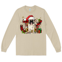 Mushroom christmas joy pug Long Sleeve Tee - JahusDesignShop