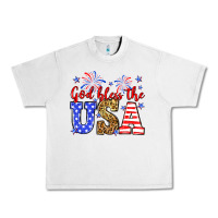 Lunar Rock God bless the USA Urban Heavy Tee - Neo Western
