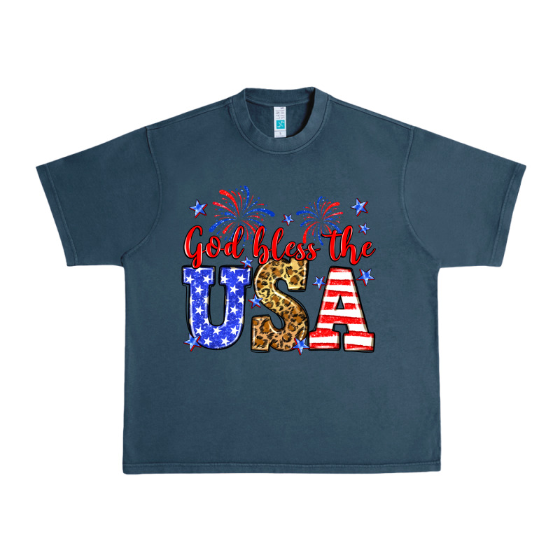 God Bless The Usa Urban Heavy Tee by Neo Western | Teevron