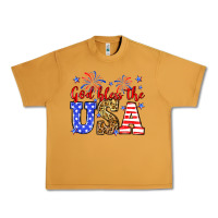 Peanut Butter God bless the USA Urban Heavy Tee - Neo Western