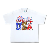 White God bless the USA Urban Heavy Tee - Neo Western