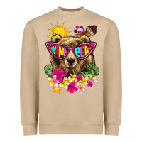 Mushroom mama bear summer Heavyweight Sweatshirt - texasbilliewilder