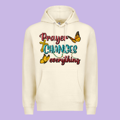 Prayer Changes Everything Premium Hoodie Designed By Bundleandbundleshop