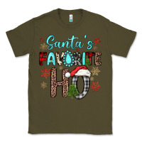 Army Green santa s favorite ho Classic Tee - JahusDesignShop