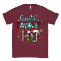 Burgundy santa s favorite ho Classic Tee - JahusDesignShop