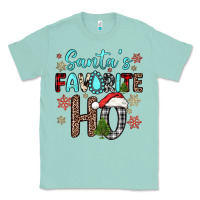 Seafoam santa s favorite ho Classic Tee - JahusDesignShop
