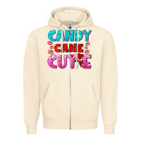 Sandshell candy cane cutie Zipper Hoodie - AdoDesignShop