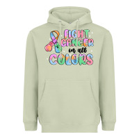 Matcha fight cancer in all colors Heavyweight Hoodie - MaliasSmallBusiness