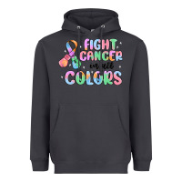 Smoke fight cancer in all colors Heavyweight Hoodie - MaliasSmallBusiness