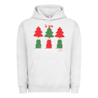 Pigment Lunar Rock All Want For Christmas is You Just Kidding I Want Cats Urban Hoodie - Bettercallsaul