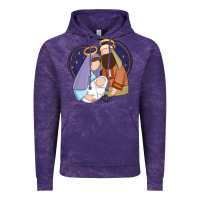 Cloud Purple holy night jesus birth Vintage Hoodie - Zillion Design Studio