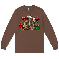 Chestnut Christmas joy pitbull Long Sleeve Tee - JahusDesignShop