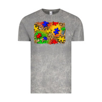 Cloud Rock autism background Vintage Tee - Zillion Design Studio