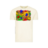 Vintage Arctic autism background Vintage Tee - Zillion Design Studio