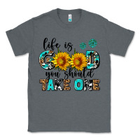 Charcoal Heather life is good you should get one Classic Tee - AdoDesignShop
