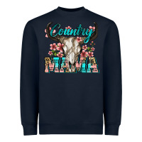 Navy country mama Heavyweight Sweatshirt - Zillion Design Studio