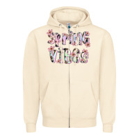 Sandshell spring vibes Zipper Hoodie - Artiststas