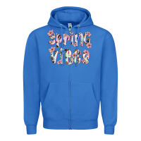 True Royal spring vibes Zipper Hoodie - Artiststas