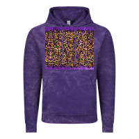 Cloud Purple mardi gras leopard Vintage Hoodie - RanaPortraitStore