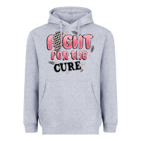 Heather Grey fight for the cure Heavyweight Hoodie - MaliasSmallBusiness