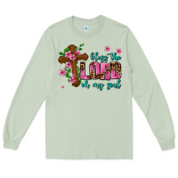 Matcha bless the lord oh my soul Long Sleeve Tee - AdoDesignShop