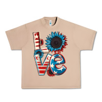 Burro Love 4th of July Urban Heavy Tee - CowGirlArtShop