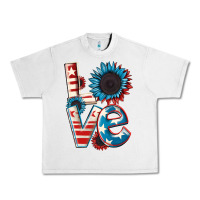 Lunar Rock Love 4th of July Urban Heavy Tee - CowGirlArtShop