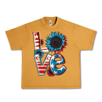 Peanut Butter Love 4th of July Urban Heavy Tee - CowGirlArtShop