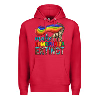Cardinal Lgbtq Make Homophobia Extinct Premium Hoodie - BundleAndBundleShop
