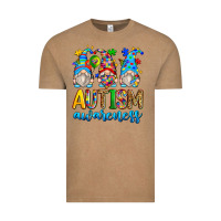 Vintage Coffee autism awareness gnomes Vintage Tee - Zillion Design Studio