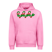 Fuchsia Pink Christmas Ho Ho Ho Urban Hoodie - Bettercallsaul