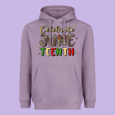 Celebrate Juneteenth Heavyweight Hoodie Designed By Maliassmallbusiness