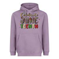 Lavender celebrate juneteenth Heavyweight Hoodie - MaliasSmallBusiness