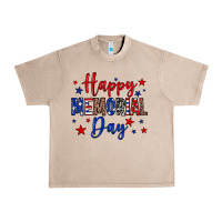 French Oak Happy memorial day Urban Heavy Tee - Neo Western