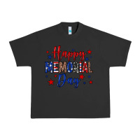 Pigment Black Happy memorial day Urban Heavy Tee - Neo Western